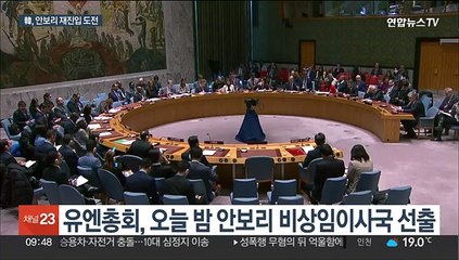 韓, 11년만에 안보리 재진입 도전…선출 유력