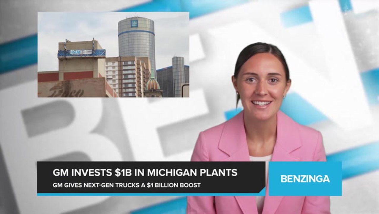 GM Invests $1B in Michigan Plants