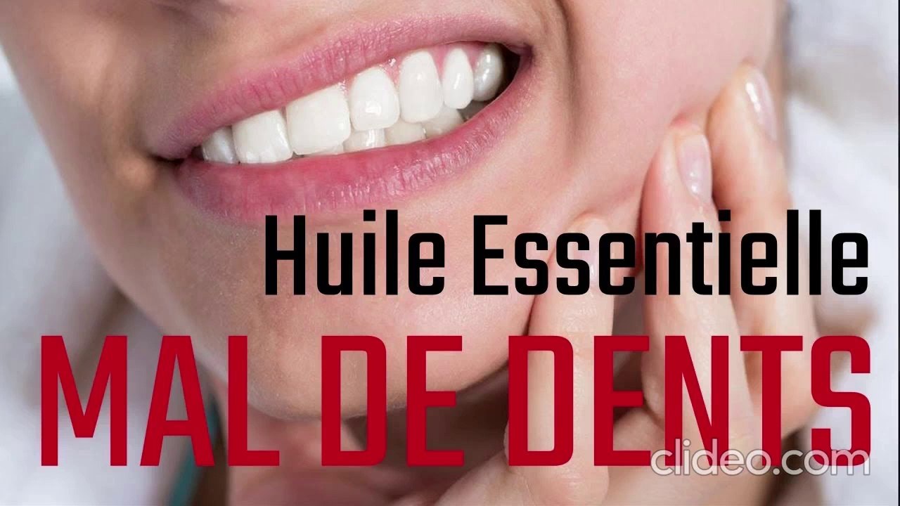 Douleur dentaire avec l'huile essentielle de clou de girofle