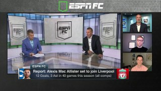 Alexis Mac Allister is a PERFECT FIT for Liverpool! - Frank Leboeuf _ ESPN FC