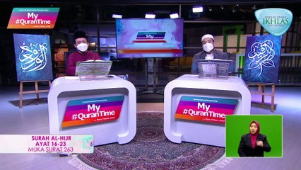 Episod 353 My #Qurantime Rabu 4 Ogos 2021 Surah Al-Hijr (15:16-31) Halaman 263