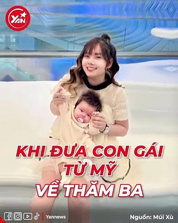 Múi Xù khoe hoàn tất thủ tục đưa con gái từ Mỹ về thăm ba, loạt khoảnh khắc cực yêu của Mật Ong khiến fan "lụi tim"