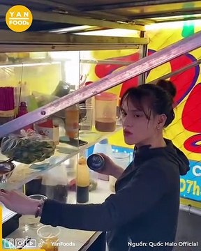 “Bản sao Hương Giang” Vy Anh gây sốt với trà mãng cầu 1 ngày bán được hơn 100kg nhưng chỉ lời 3 ngàn 1 ly