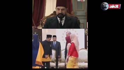 Şimdi herkes bunu konuşuyor! Abdulhamit Han-Erdoğan videosu olay oldu