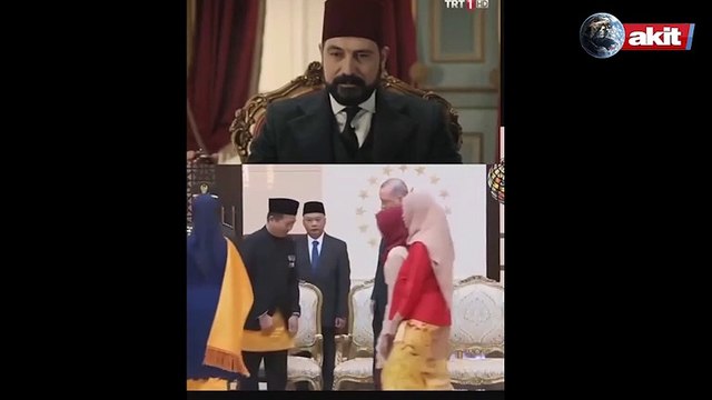 Şimdi herkes bunu konuşuyor! Abdulhamit Han-Erdoğan videosu olay oldu