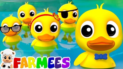 Five Little Ducks - Children's Song for Kids