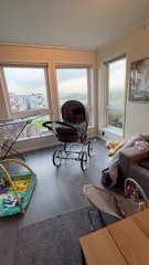 Dad Uses Drill to Create Rocking Effect for Baby