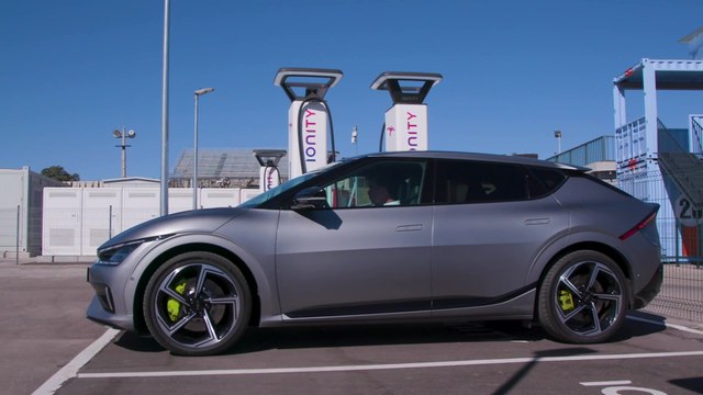 The new Kia EV6 GT Charging demo