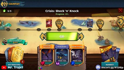 Shock 'N' Knock (Crisis) — Gauntlet Event Full-walkthrough Gameplay ｜ Dragons： Rise of Berk