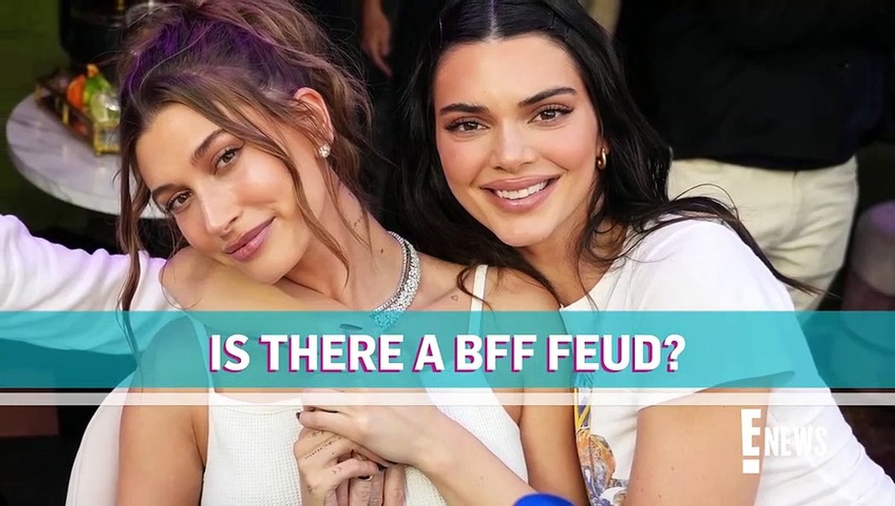 Hailey Bieber And Kendall Jenner Address Feud Rumors E News Video Dailymotion 