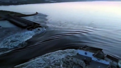 Dernière minute： Le barrage sous contrôle russe dans la région de Kherson a été touché ! Le dirigeant ukrainien Zelensky a décidé de tenir une réunion d'urgence