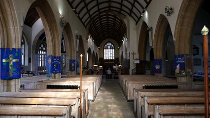 St Mary's Church Choir in rehearsal