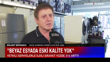Yetkili servislerden rekor şikayet! Beyaz eşyada eski kalite yok