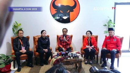 Di Rakernas PDIP, Jokowi Sampaikan Tantangan Indonesia dalam Kesulitan Global