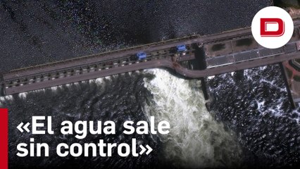 Alerta máxima en Jersón tras la destrucción de una gran presa