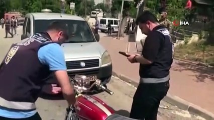 Gaziantep polisi motosiklet hırsızlarına göz açtırmıyor