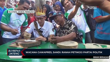 Wacana Cawapres, Sandi : Ranah Petinggi Partai Politik
