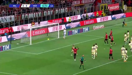 AC Milan 3 x 1 Hellas Verona  Highlights Serie A  Leão show on Ibra's farewell night