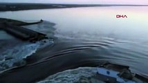 Ukrayna'da hidroelektrik santrali vuruldu; tahliye başladı