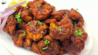 Spicy Crispy Masala Prawns Fry _ Prawns Masala Fry _ Best Starter Recipe
