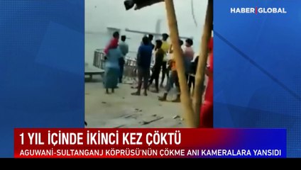 1 yıl içinde ikinci kez böyle çöktü!