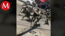 Se registran enfrentamientos entre pobladores contra militares en Michoacán
