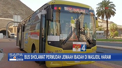Ini Penampakan Bus Sholawat, Fasilitas yang Permudah Jemaah Haji Beribadah ke Masjidil Haram!