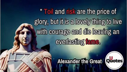 Unleash the Warrior Within | Inspiring Alexander the Great War Quotes for the Modern Age"