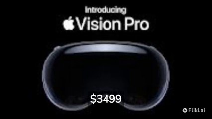 Apple Vision Pro price($3499)  - Features and Specifications