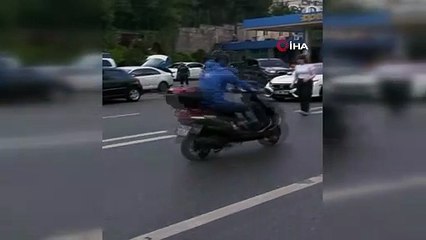 Yardım etmek isterken karga saldırdı