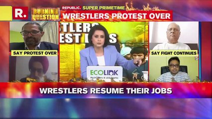 Are Protesting Wrestlers Taking A Step Back In Action Against WFI Chief_ _ The Burning Question