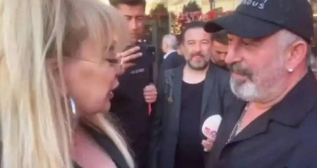 Zerrin Özer, muhabirleri Cem Yılmaz’a şikayet etti: Siz geliyorsunuz diye röportajı yarıda kestiler