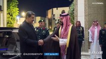 ولي العهد السعودي بن سلمان يستقبل الرئيس الفنزويلي مادورو في جدة