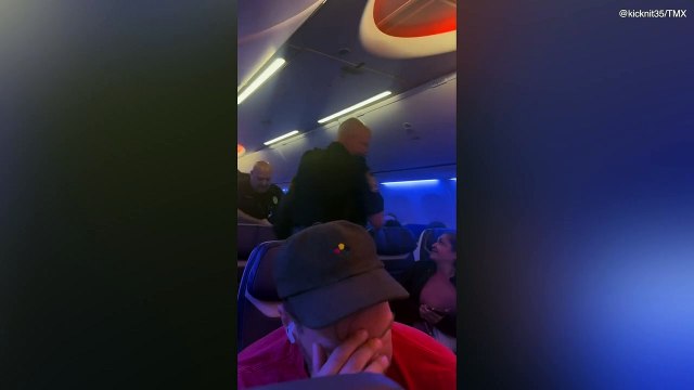Alleged drunk woman handcuffed and removed from Southwest flight after reportedly causing a disturbance