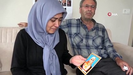 Aksaraylı anne baba depremde kaybolan kızı ve torunları için yardım istedi