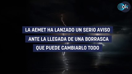 Pánico por el último aviso de la AEMET: la borrasca Óscar traerá algo jamás visto en España