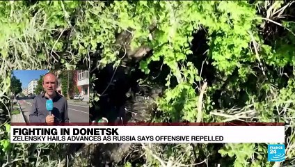 Zelensky hails Ukraine soldiers for advances near Bakhmut