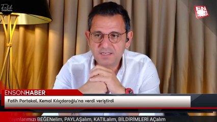 Fatih Portakal, Kemal Kılıçdaroğlu'na verdi veriştirdi