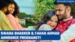 Swara Bhasker announces pregnancy, she married politician Fahad Ahmad this year | Oneindia News