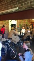 Purple Helmets book launch