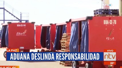 Aduana deslinda responsabilidad del cargamento y tráfico de droga a España