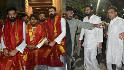 Prabhas पहुंचे Tirumala Temple, Adipurush के Pre Release Event से पहले लिया आर्शीवाद| FilmiBeat