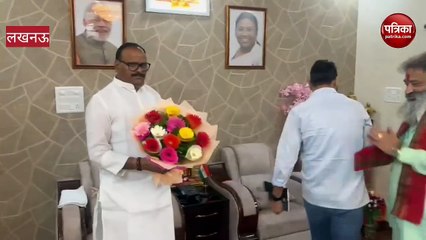 ब्राह्मण महापंचायत के राष्ट्रीय अध्यक्ष वीरेश शांडिल्य  पहुंचे लखनऊ