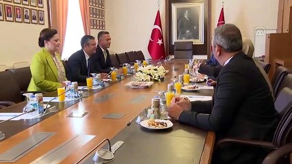 Numan Kurtulmuş'tan CHP'ye ziyaret