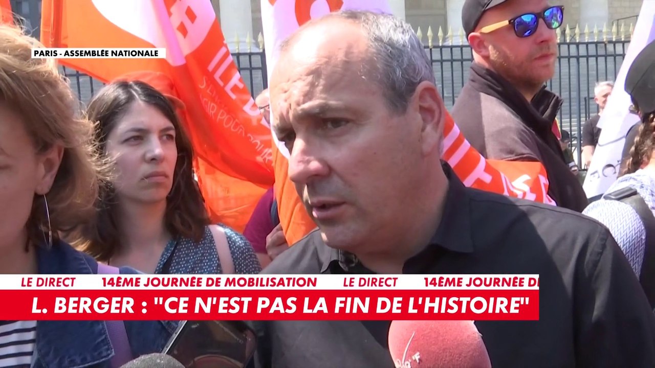 Laurent Berger : « Je suis très fier de la dignité qui s'est exprimée dans ce mouvement, très fier aussi d'avoir mis en difficulté le gouvernement»