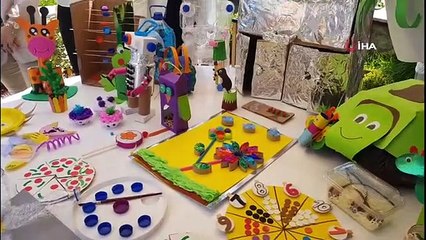 Les petits élèves ont attiré l'attention sur la pollution de l'environnement