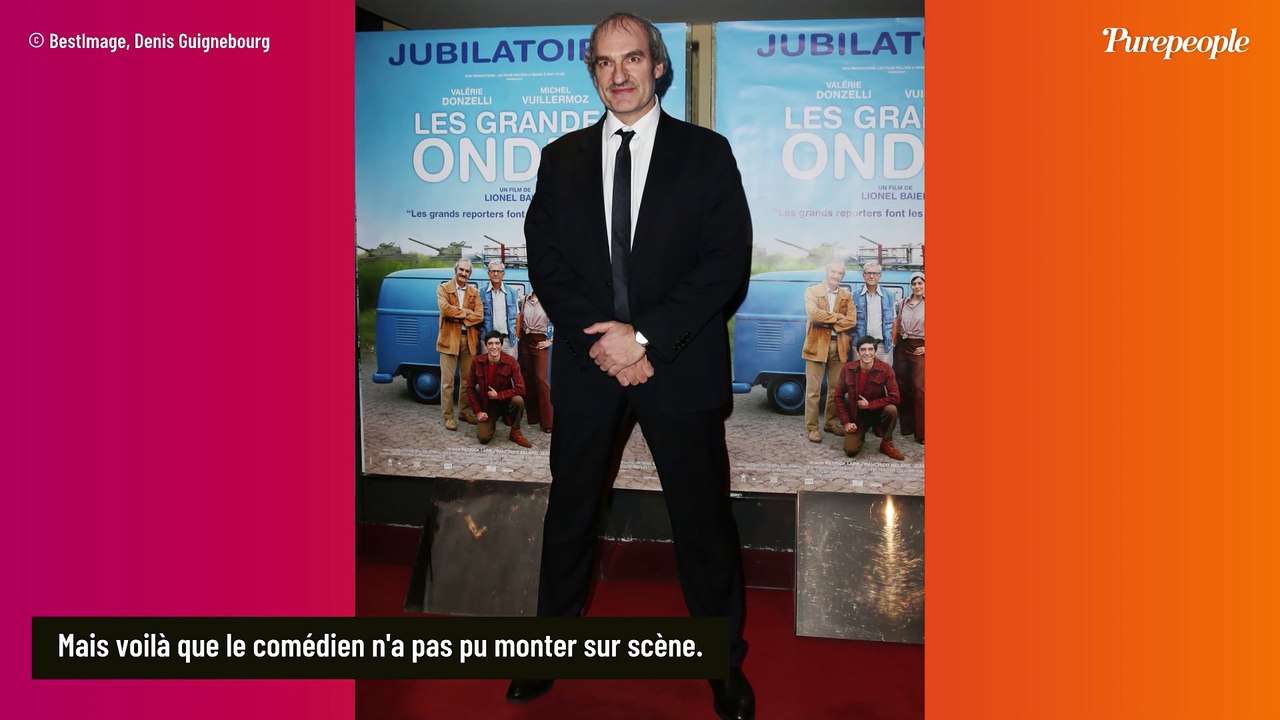 Michel Vuillermoz : le grand acteur français contraint d'annuler son spectacle, une grave raison dévoilée