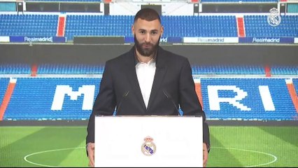 Benzema: "Mi sueño era terminar en el Real Madrid pero la vida me da otra oportunidad"