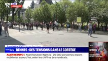 Retraites: 5500 manifestants à Rennes selon la police