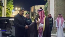 ولي العهد السعودي يستقبل الرئيس الفنزويلي نيكولاس مادورو